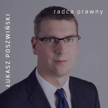 Radca prawny Łukasz Poszwiński